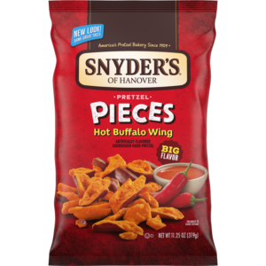 Snyder's Pretzel Pieces Hot Buffalo Wing 5oz 6ct